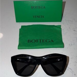Bottega Veneta Black Sunglasses